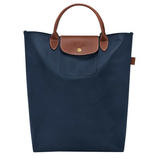 Le Pliage Original M Tote Bag Navy Women Longchamp