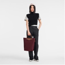 Le Pliage Original M Tote Bag Burgundy Women Longchamp
