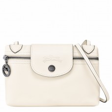 Longchamp Le Pliage Xtra Xs Crossbody Bag Ecru Leather Women Longchamp Le Pliage Xtra Xs Crossbody Bag Ecru Leather Women