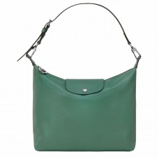 Le Pliage Xtra M Hobo Bag Sage Leather Women Longchamp