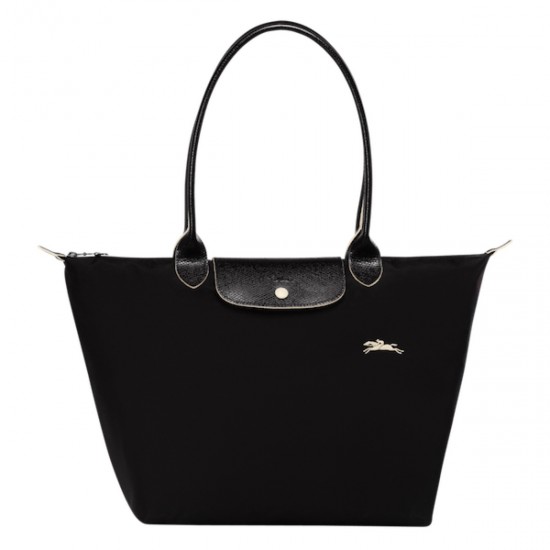 Le Pliage Club Shoulder Bag Black Women Longchamp 70th Anniversary Edition