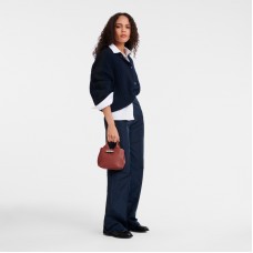 Le Roseau Xs Handbag Chestnut Women Longchamp