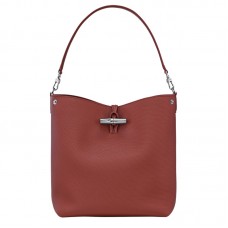 Le Roseau M Shoulder Bag Chestnut Women Longchamp