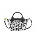 Le Pliage Lgp Bag with Handle Xs Black White Women Longchamp
