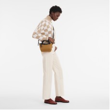 Women Longchamp Le Pliage Energy Xs Handbag Recycled Canvas Tobacco Women Longchamp Le Pliage Energy Xs Handbag Recycled Canvas Tobacco