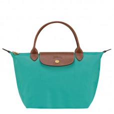 Longchamp Women Le Pliage Original S Handbag Recycled Canvas Turquoise