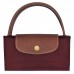 Longchamp Women Le Pliage Original S Handbag Recycled Canvas Burgundy