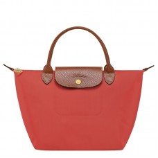 Longchamp Women Le Pliage Original S Handbag Recycled Canvas Tomato