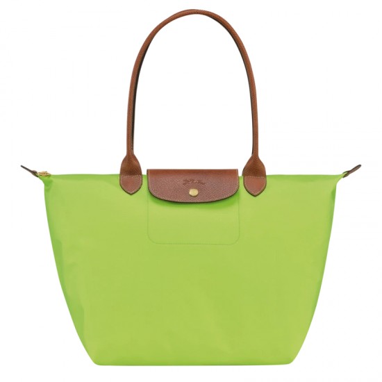 Longchamp Women Le Pliage Original L Tote Bag Recycled Canvas Light Green