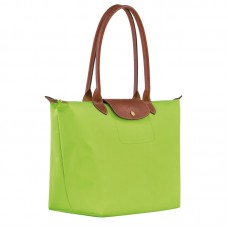 Longchamp Women Le Pliage Original L Tote Bag Recycled Canvas Light Green