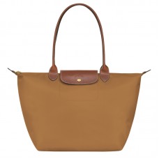 Longchamp Women Le Pliage Original L Tote Bag Recycled Canvas Fawn