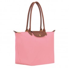 Longchamp Women Le Pliage Original L Tote Bag Recycled Canvas Marshmallow