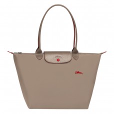 Le Pliage Club Shoulder L Bag Brown Women Longchamp 70th Anniversary Edition