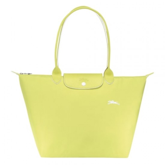 Le Pliage Club Shoulder L Bag Yellow Women Longchamp 70th Anniversary Edition