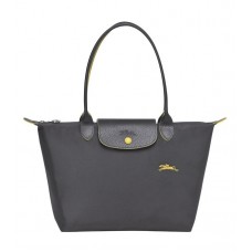 Le Pliage Club Shoulder L Bag Gun Metal Women Longchamp 70th Anniversary Edition Le Pliage Club Shoulder L Bag Gun Metal Women Longchamp 70th Anniversary Edition