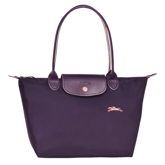 Le Pliage Club Shoulder L Bag Bilberry Women Longchamp 70th Anniversary Edition