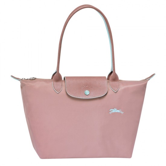 Le Pliage Club Shoulder L Bag Antique Pink Women Longchamp 70th Anniversary Edition