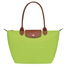 Longchamp Women Le Pliage Original M Tote Bag Recycled Canvas Light Green