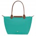 Longchamp Women Le Pliage Original M Tote Bag Recycled Canvas Turquoise