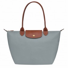 Le Pliage Original M Tote Bag Recycled Canvas Steel Women Longchamp