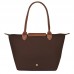 Longchamp Women Le Pliage Original M Tote Bag Recycled Canvas Ebony