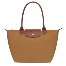 Longchamp Women Le Pliage Original M Tote Bag Recycled Canvas Fawn
