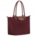 Longchamp Women Le Pliage Original M Tote Bag Recycled Canvas Burgundy
