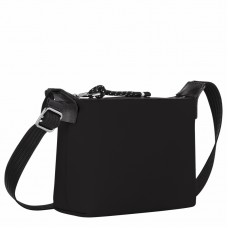 Longchamp Le Pliage Energy Pouch Recycled Canvas Black Women