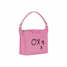 Longchamp X Andre Clutch Bag Pink Women