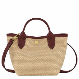 Longchamp Le Pliage Paris Saint Tropez Bucket Bag Red Canvas Women