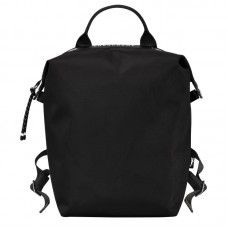 Longchamp Le Pliage Energy L Backpack Recycled Canvas Black Women