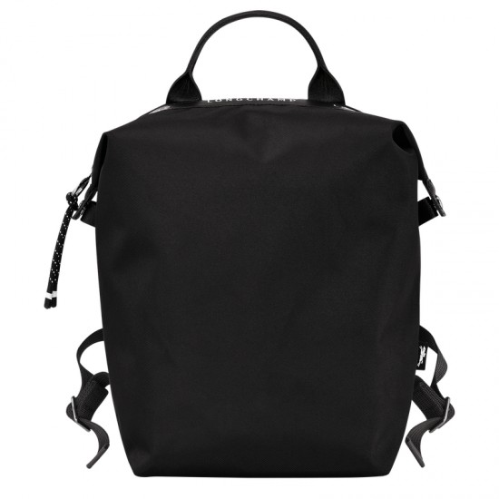 Longchamp Le Pliage Energy L Backpack Recycled Canvas Black Women