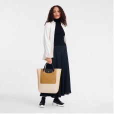 Cabas M Tote Bag Beige Women Longchamp