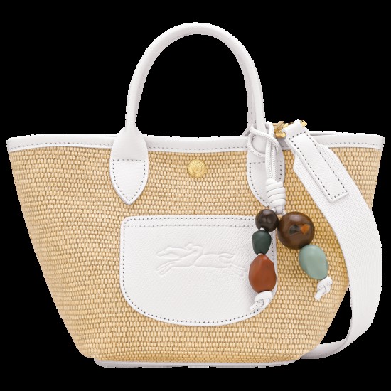Le Pliage Collection Xs Basket Bag White Canvas Women