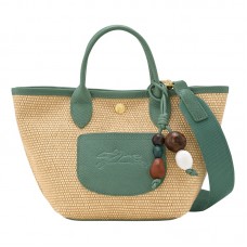 Le Pliage Collection Xs Basket Bag Oregano Canvas Women