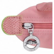 Longchamp Le Pliage Green Pouch with Handle Petal Pink Women