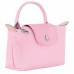 Longchamp Le Pliage Green Pouch with Handle Pink Women