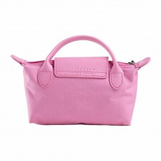 Longchamp X André Saraiva Le Pliage Pouch Pink Women