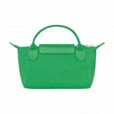 Longchamp X André Saraiva Le Pliage Pouch Green Women