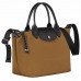 Women Longchamp Le Pliage Energy S Handbag Recycled Canvas Tobacco