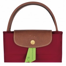 Longchamp Le Pliage Original S Handbag Recycled Canvas Red Women