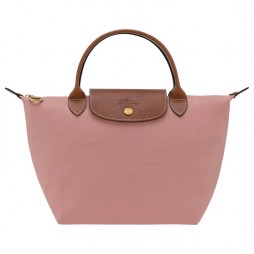 Longchamp Le Pliage Original S Handbag Pink Tea Recycled Canvas Women