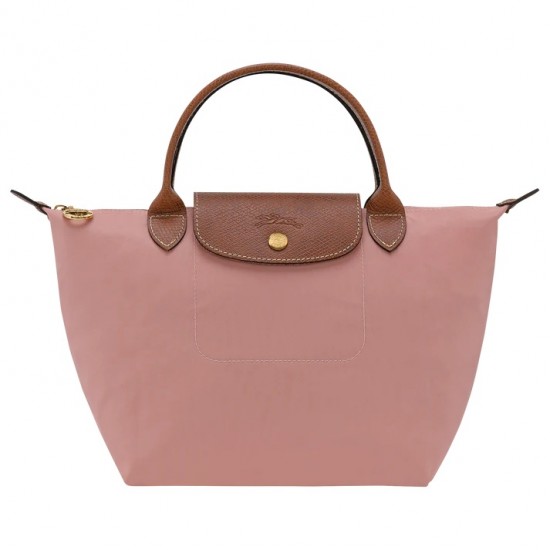 Longchamp Le Pliage Original S Handbag Pink Tea Recycled Canvas Women
