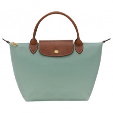 Longchamp Le Pliage Original S Handbag Celadon Recycled Canvas Women