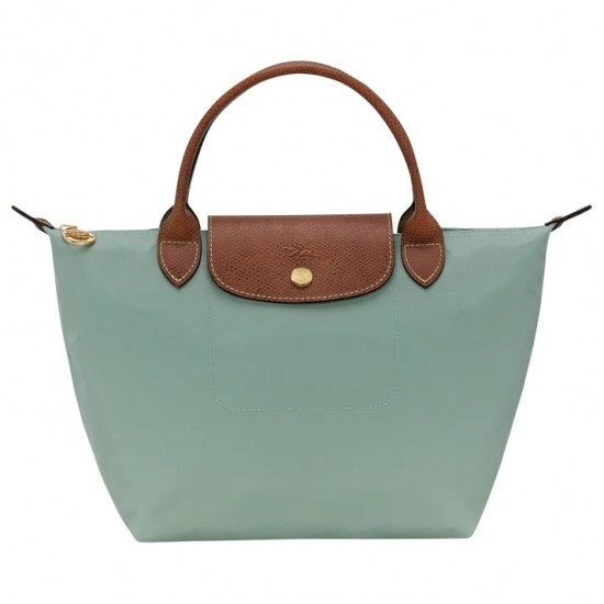 Longchamp Le Pliage Original S Handbag Celadon Recycled Canvas Women
