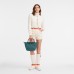 Longchamp Le Pliage Green S Handbag Recycled Canvas Peacock Women