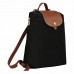 Longchamp Le Pliage Original Backpack Recycled Canvas Black Women