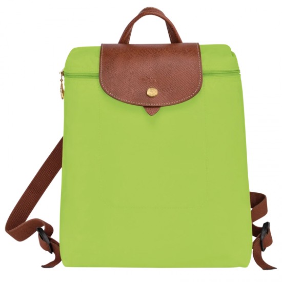 Longchamp Le Pliage Original M Backpack Light Green Women