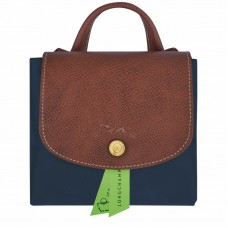 Longchamp Le Pliage Original Backpack Recycled Canvas Navy Women
