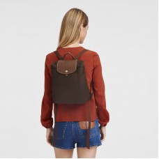 Longchamp Le Pliage Original M Backpack Ebony Women